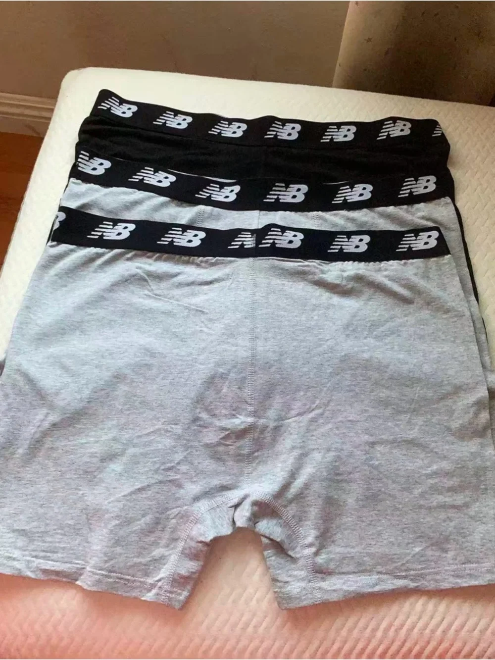 New Balance mens Cotton Performance Boxer Briefs 3-pack Boxer‎ Briefs S